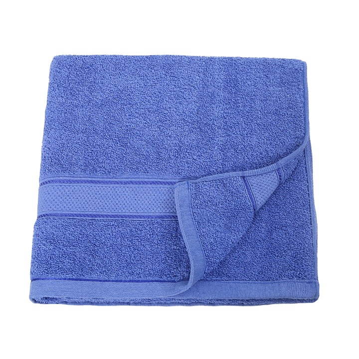 Sunflower® Fürdőlepedő, törölköző, 70x140 cm, gálic-kék színű