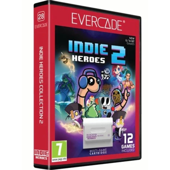 Joc Blaze Evercade Indie Heroes Cartridge 2 Pentru Evercade