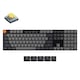 Tastatura Mecanica Wireless Keychron K5 QMK Version 2, Bluetooth 5.2, Shine-Through, Low Profile 2.0 Mechanical Switch Banana