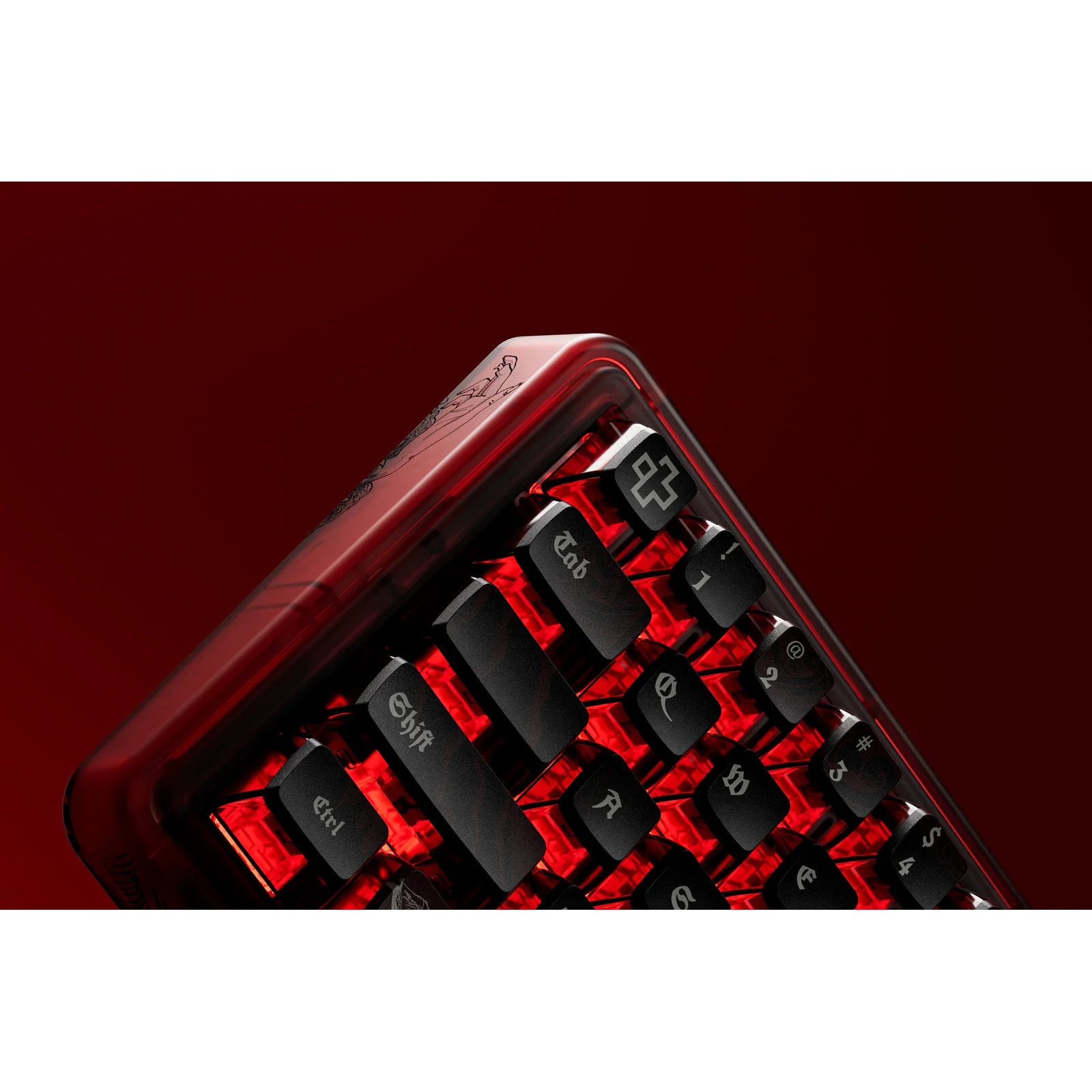 QwertyKey65 Pro Dracula Bluetooth Wireless VIA Hotswap RGB