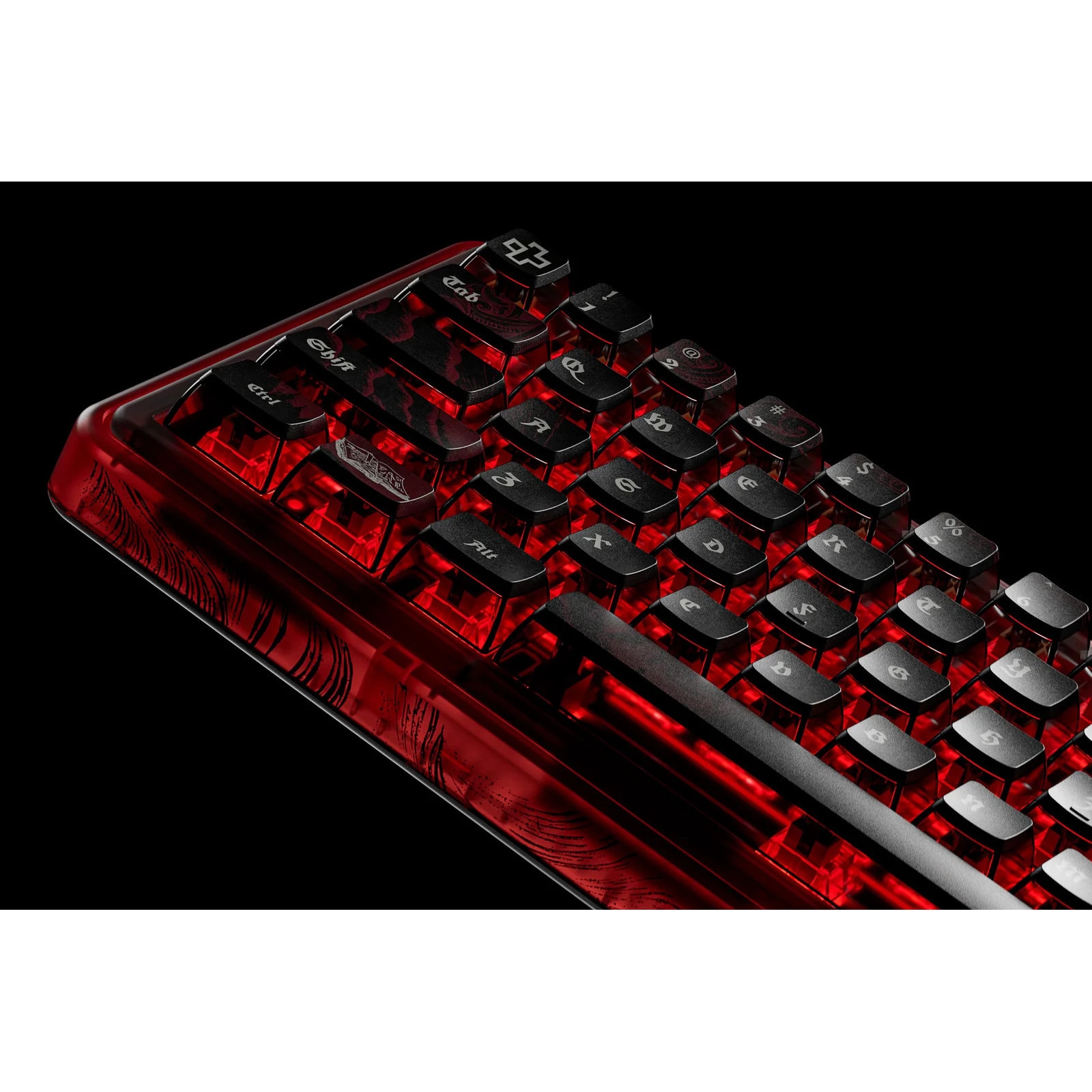 QwertyKey65 Pro Dracula Bluetooth Wireless VIA Hotswap RGB