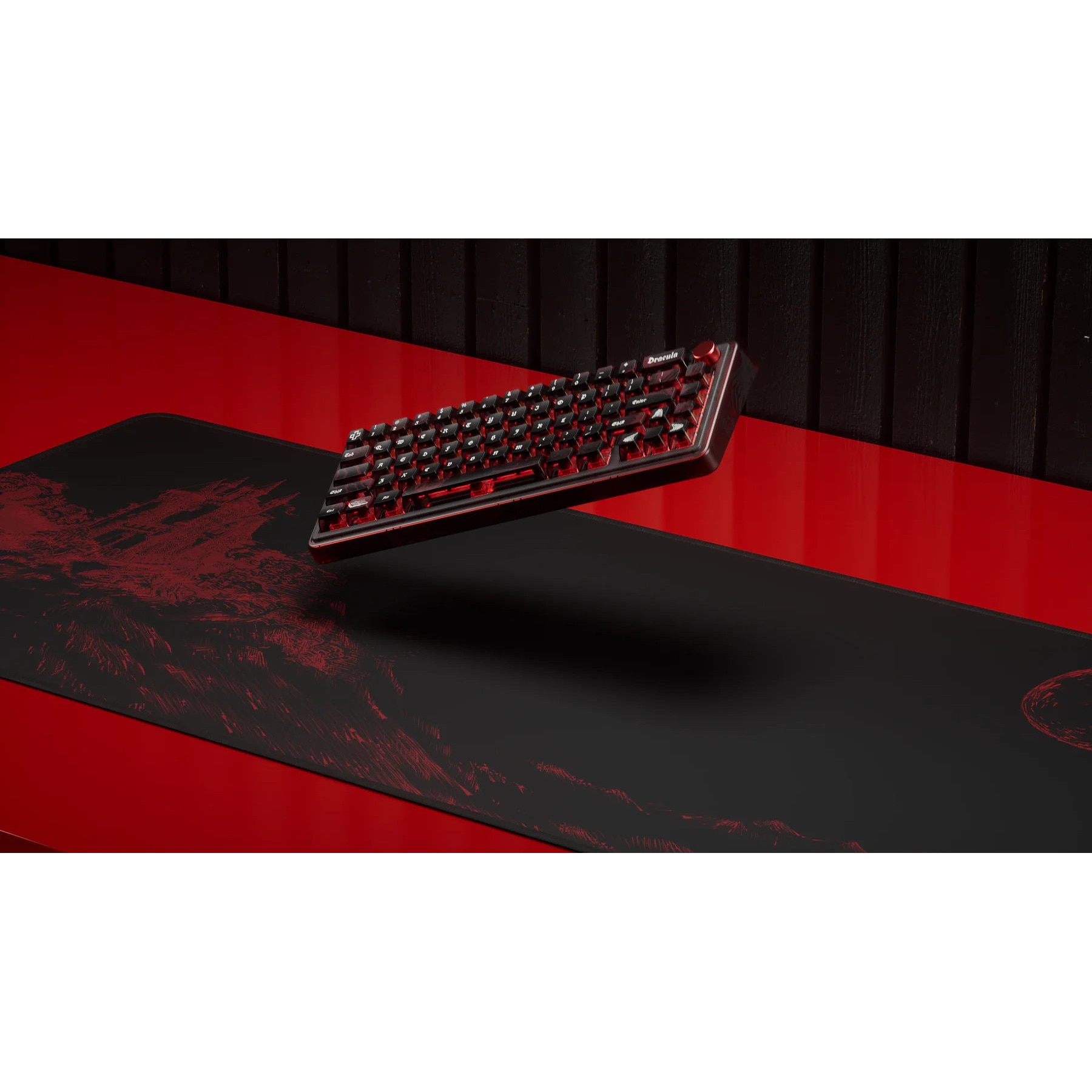 QwertyKey65 Pro Dracula Bluetooth Wireless VIA Hotswap RGB