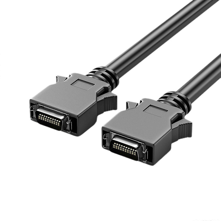 SCSI кабел CN20P 0.5 м, за пренос на сигнал, мъжко-мъжка връзка, пластмаса