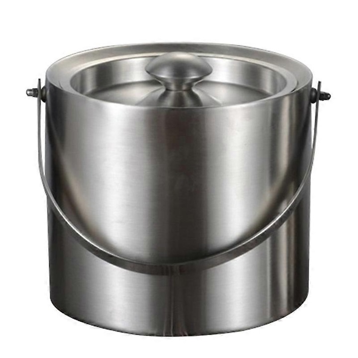 Frapiera inox pe 2 niveluri, 19x17cm, argintiu