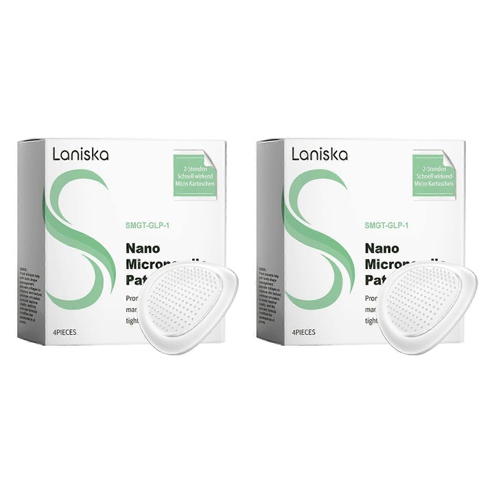 4 darabos mikrotűs tapaszkészlet SMGT-GLP-1, zöld, 2 doboz