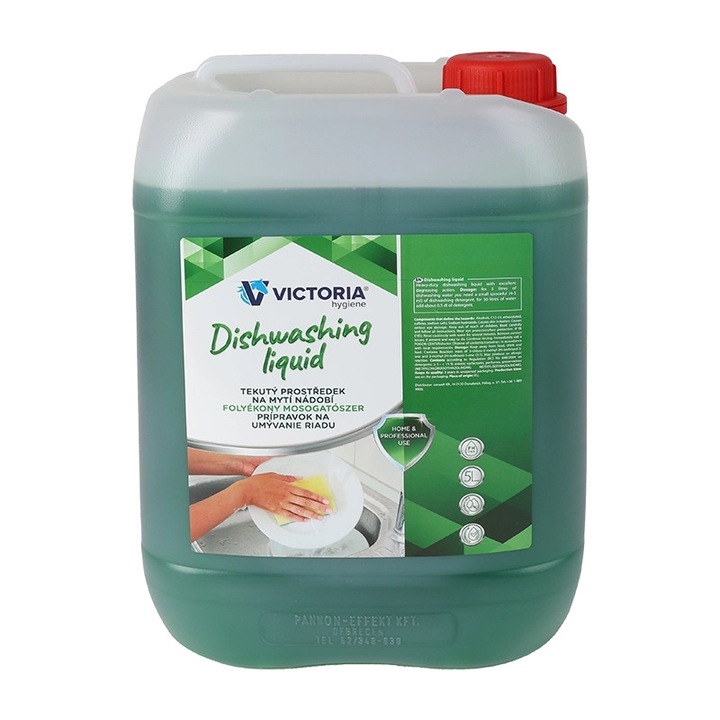 Detergent lichid de vase Victoria Hygiene, 5 l