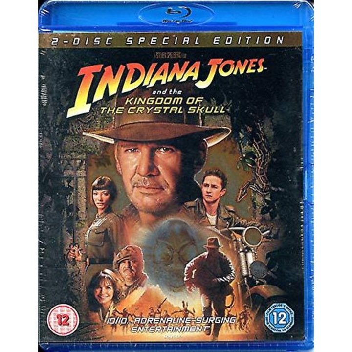 Indiana Jones and Kindom of the Crystal Skull [blu-ray]