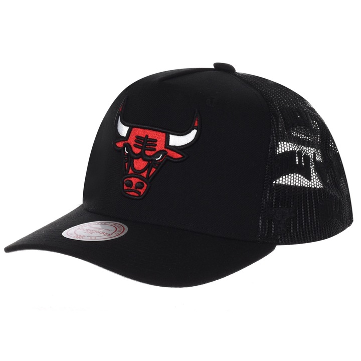 Mitchell & Ness NBA Monogram Trucker Bulls fekete baseball sapka