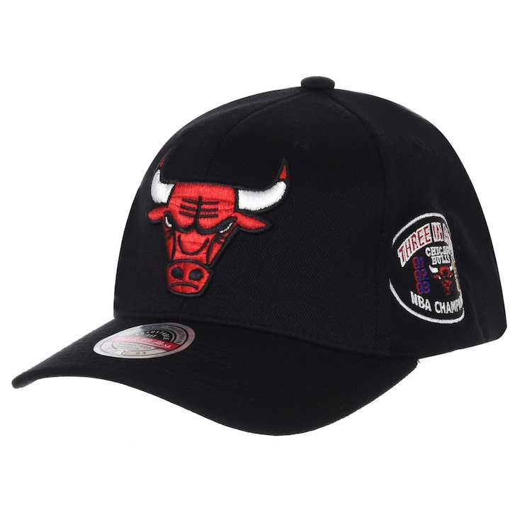Mitchell & Ness NBA Chicago Bulls CBUBLCK fekete baseball sapka
