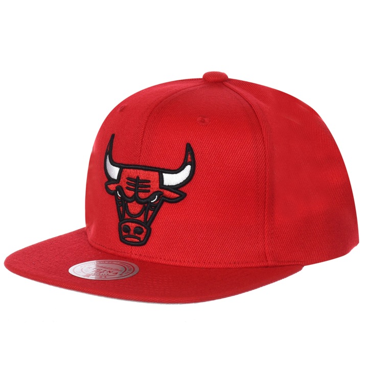 Mitchell & Ness NBA Core Side Snapback, állítható pántos, Bulls- piros baseball sapka