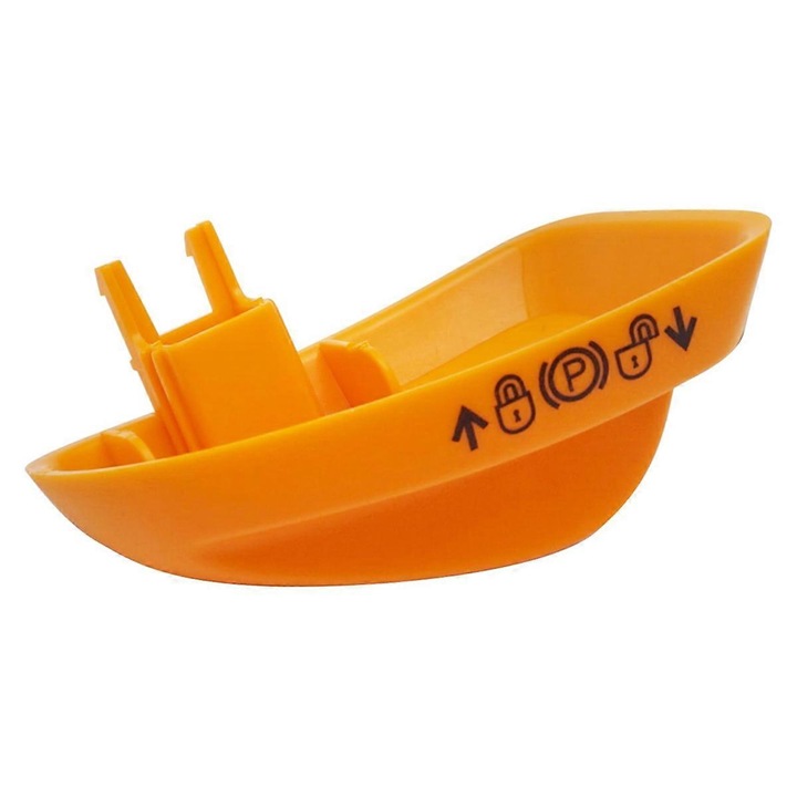 Buton frana de parcare GX23146, compatibil cu tractoare John Deere, portocaliu, plastic