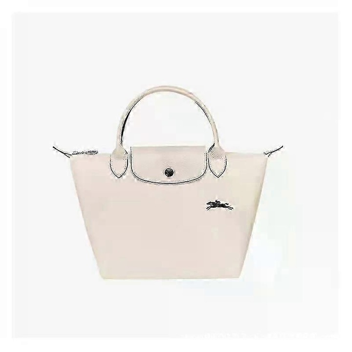 Дамска чанта, тип пазарска, водоустойчива, релефна кожа, розова и бяла, размери според фигурата.