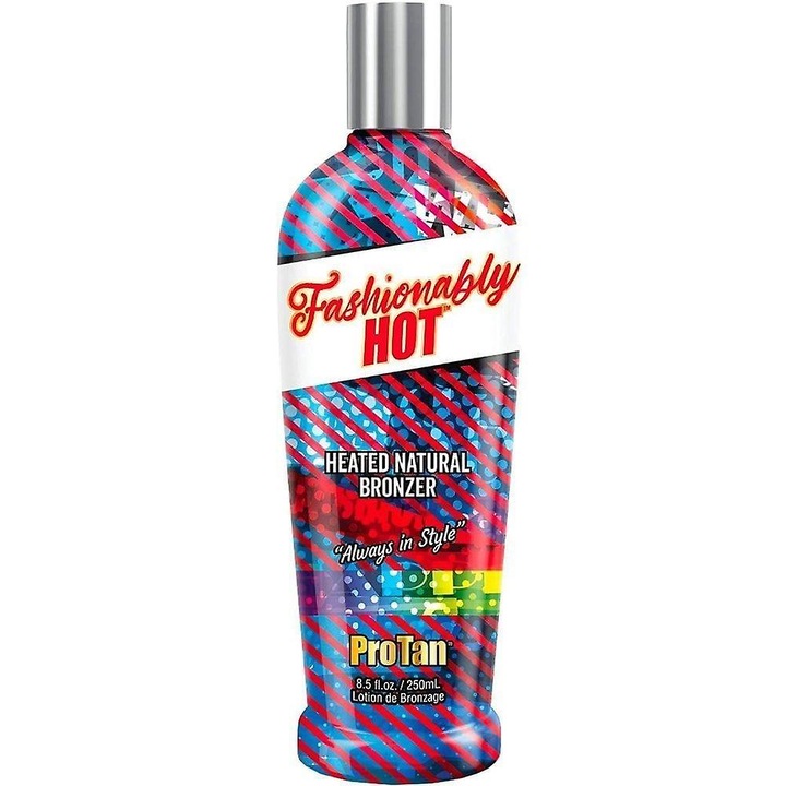Pro Tan Fashionably Hot önbarnító testápoló, 250ml, arany árnyalat, gyümölcskivonatokkal