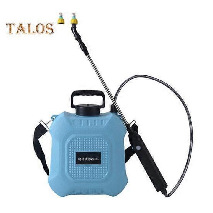 Stropitoare electrica portabila 8L, cu wand telescopica, 3 moduri de pulverizare, pentru gradina