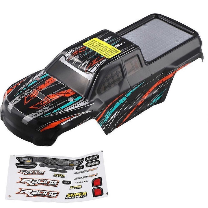 Kit piese de upgrade pentru masinute RC 1/16, HBX, plastic, multicolor