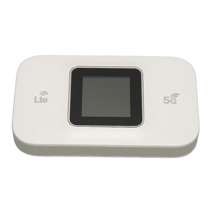 Hordozható 5G WiFi Router, 10 Eszköz, 3000mAh, Kompakt Kialakítás, Utazáshoz