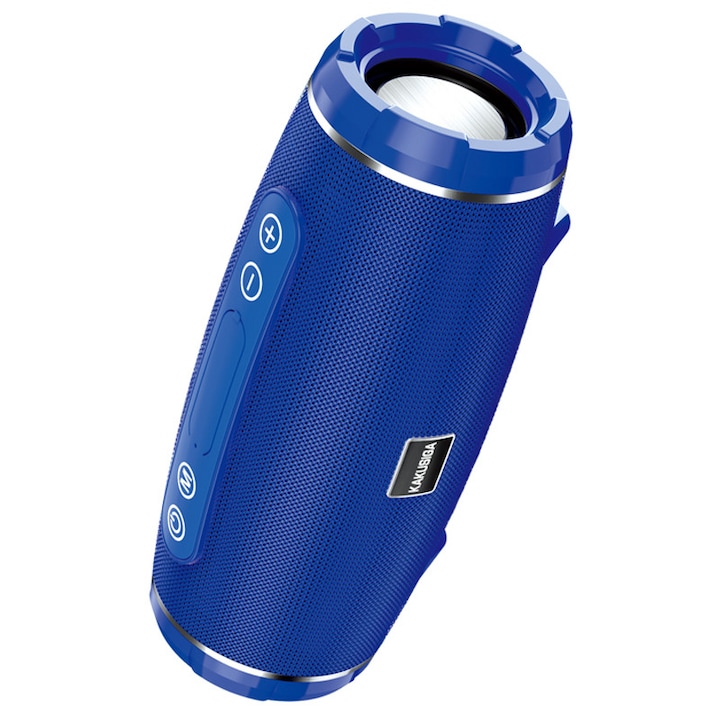 Boxa Portabila KSC-601, Baterie 1200mAh, BT 5.0, Snur transportare, Autonomie 4 Ore, Rosu