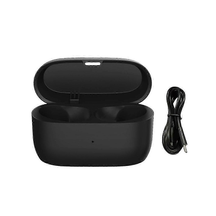 Carcasa de incarcare pentru casti wireless Elite 75t/Elite Active 75t, neagra, din ABS, 700 mAh