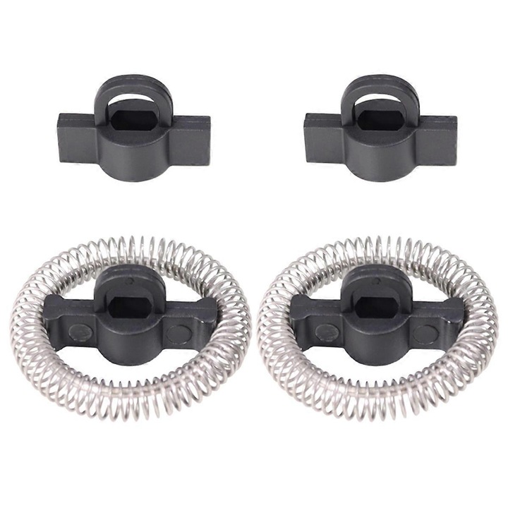 Set de 2 teluri pentru spumator de lapte electric Secura MMF-015, plastic, metal, 0.65x0.45cm, multicolor