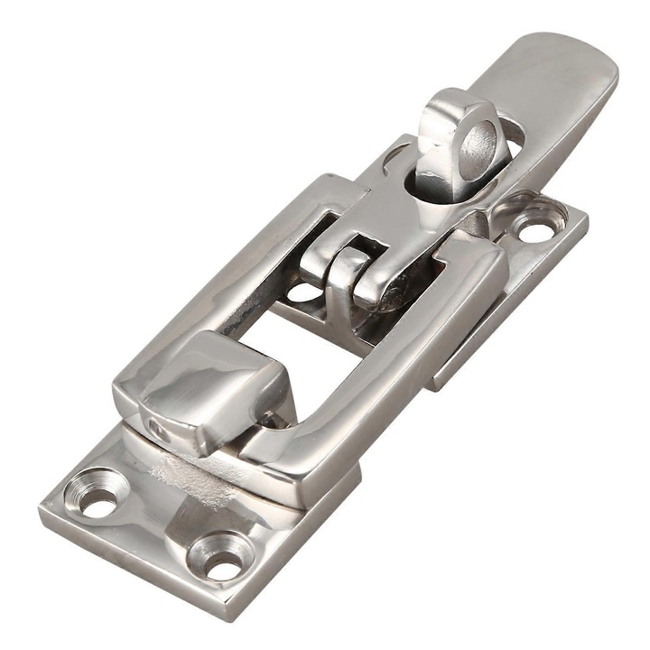 Clapeta de prindere anti-zgariere din otel inoxidabil 316, 70x28mm, argintie