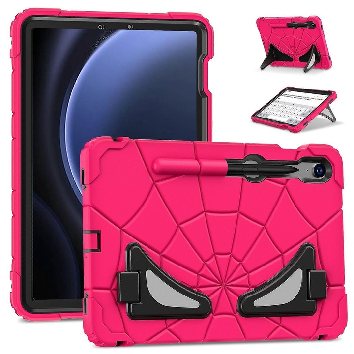 Силиконов калъф Spider Hybrid, защита от удар, за Samsung Galaxy S9 FE/S8/S7, черен