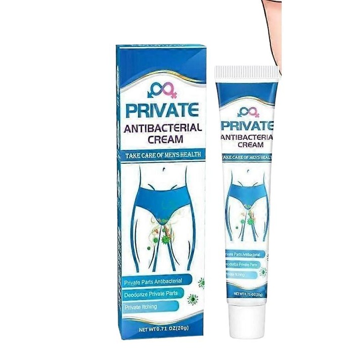 Minglan viszketéscsillapító krém férfiaknak, ápoló krém, antibakteriális, 20 g, 2 db