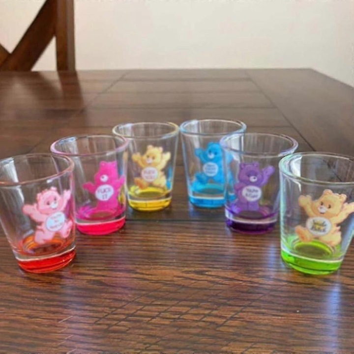 Set 6 pahare, Multicolor