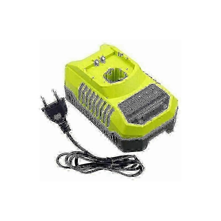 Резервно зарядно устройство за Ryobi P117 P118, съвместимо с Ni-CD и Ni-MH 9.6V-18V батерии, със защита от претоварване, светодиоден индикатор за състоянието