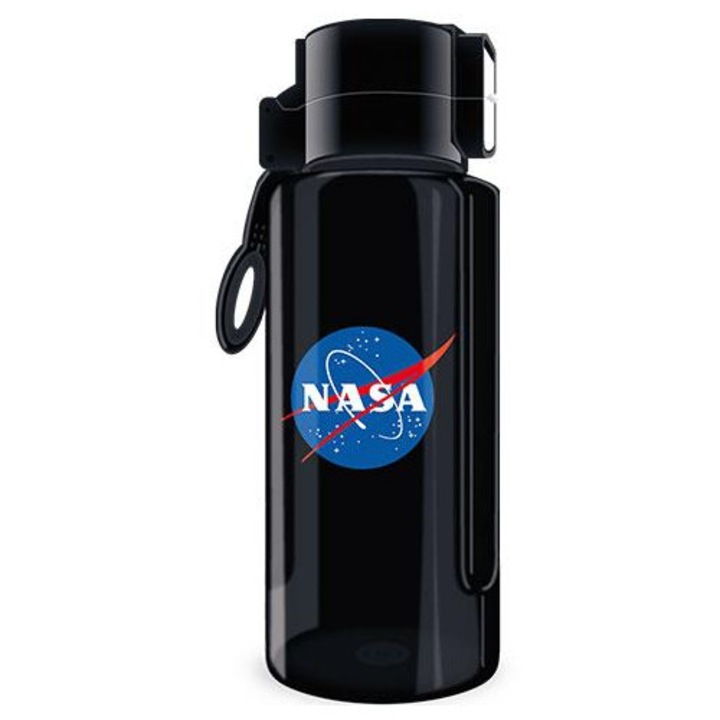 4750784 Ars Una: NASA fekete kulacs 650ml