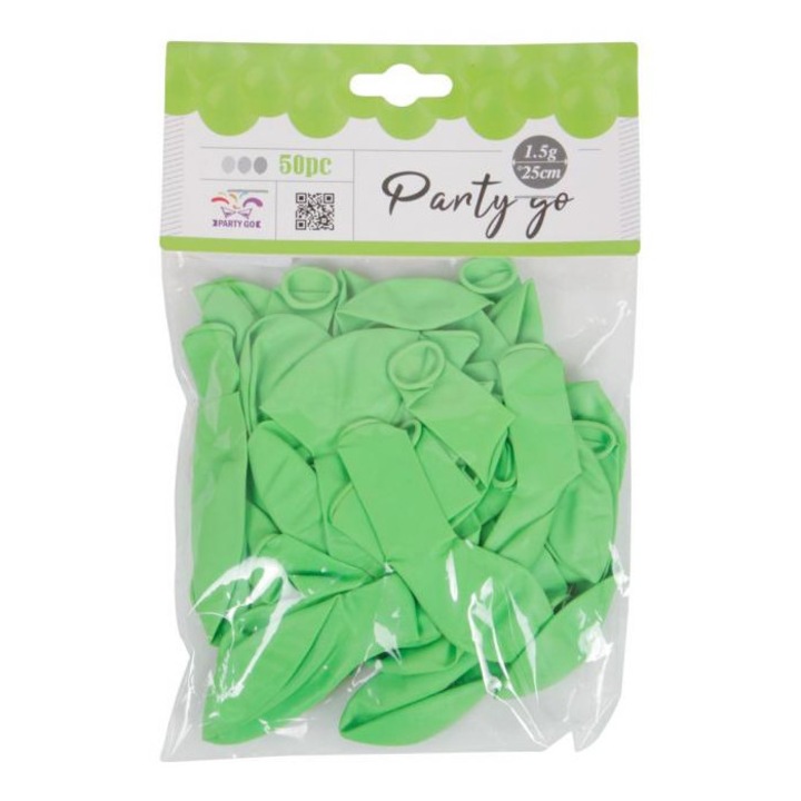 MTS 6505850 Lufi 25cm zöld 50db /csomag