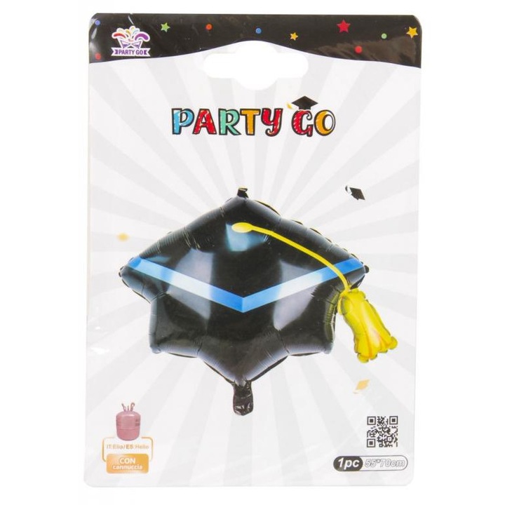 MTS 6508387 Hélium Fólia lufi ballagás 45 cm 55x70 cm