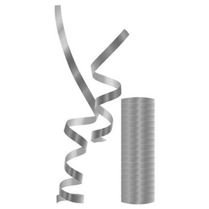 Procos 4891841 Szerpentin metál ezüst színben 18db