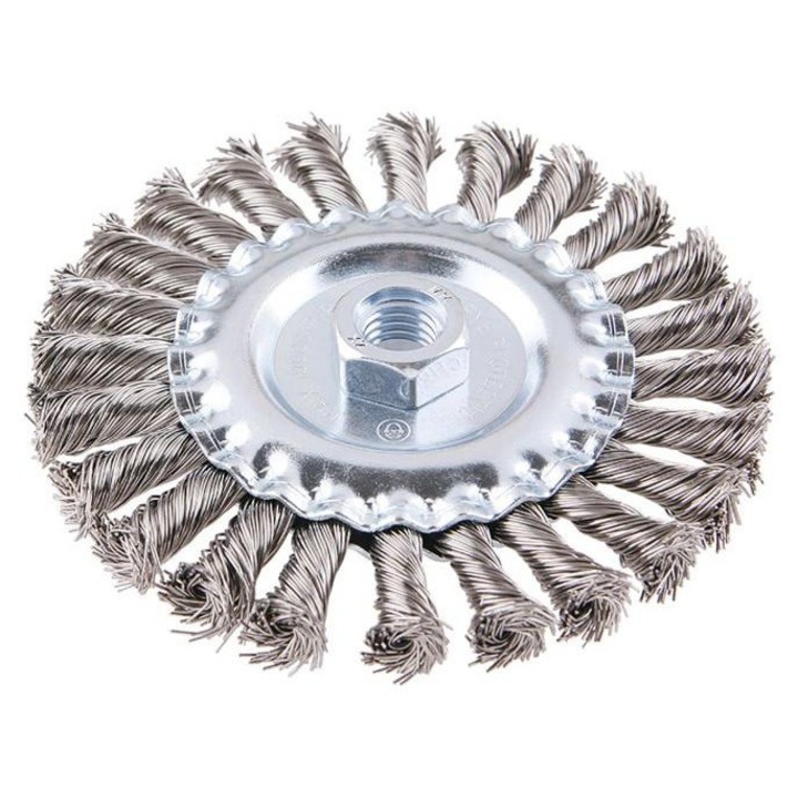FESTA 4012450 FESTA Sodrott körkefe M14 125 mm inox