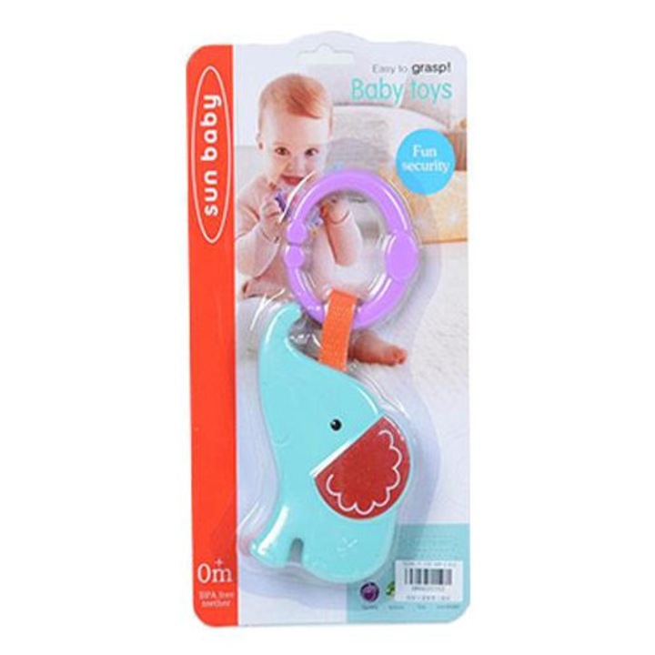 Magic Toys 3101530 Boldog elefánt rágóka