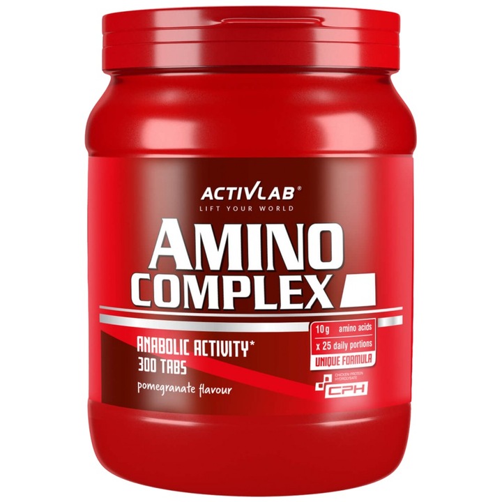 Хранителна добавка ActivLab Amino Complex, 300 Таблетки
