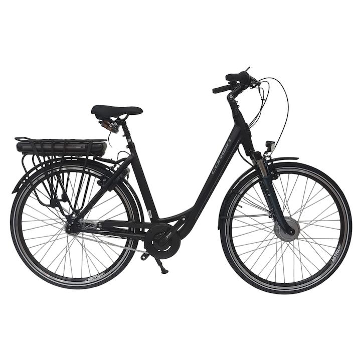 Corwin 28320 elektromos kerékpár - 28 hüvelykes, hosszú, fekete
