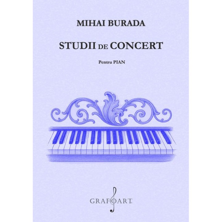 Studii de concert pentru pian - Mihai Burada