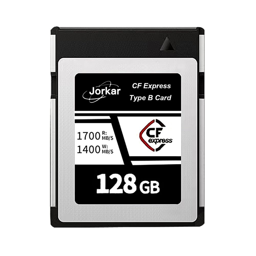 Card De Memorie Jorkar Cfexpress Tip B, 128 Gb, Pentru Nikon Z6/Z7