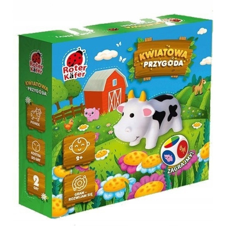 Joc educativ Roter Kafer, animale, multicolor