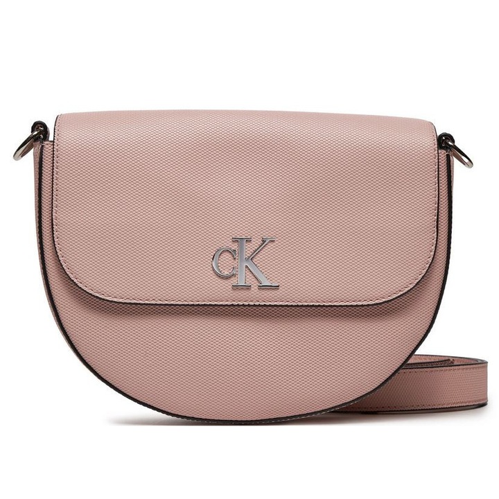 Calvin Klein Jeans női táska, MINIMAL MONOGRAM modell, púder színű, OS méret