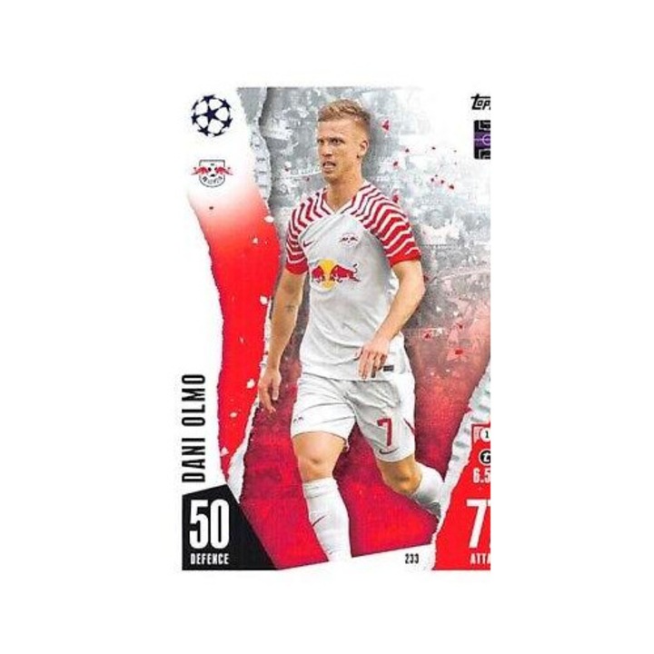 Match Attax 2023/24 Картон за игра 233 Дани Олмо, РБ Лайпциг