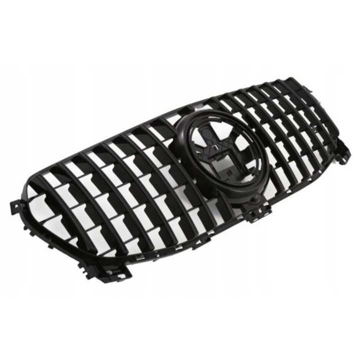 JOM PANAMERICANA AMG FEKETE autó hűtőrács Mercedes Benz V167 GLE 2019+, ABS, fekete, komplett készlet