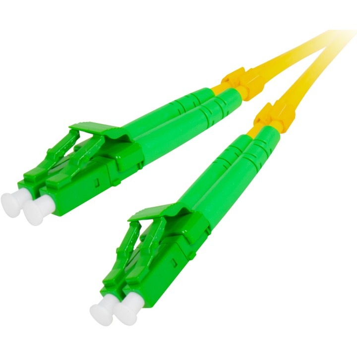 Patchcord fibra optica Getfort SM LC/APC-LC/APC Duplex 5m