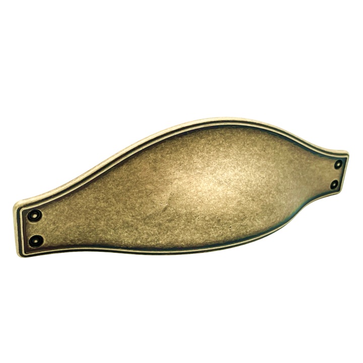 Maner pentru mobila Calypso, finisaj alama antichizata CB, 64 mm