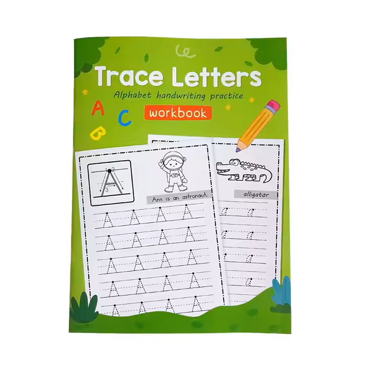 Учебник Calli За Научаване На Писане, Хартиени Страници, 21×29.7 см, Многоцветен, 1 Брой