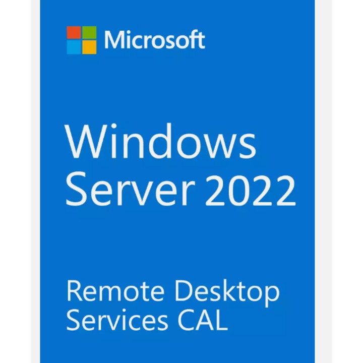 Pachet licente RDS 50 utilizatori Windows Server 2022, activare usoara, acces complet RDS