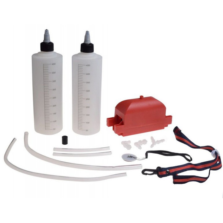 Комплект за измиване на вериги за велосипеди, 2 контейнера