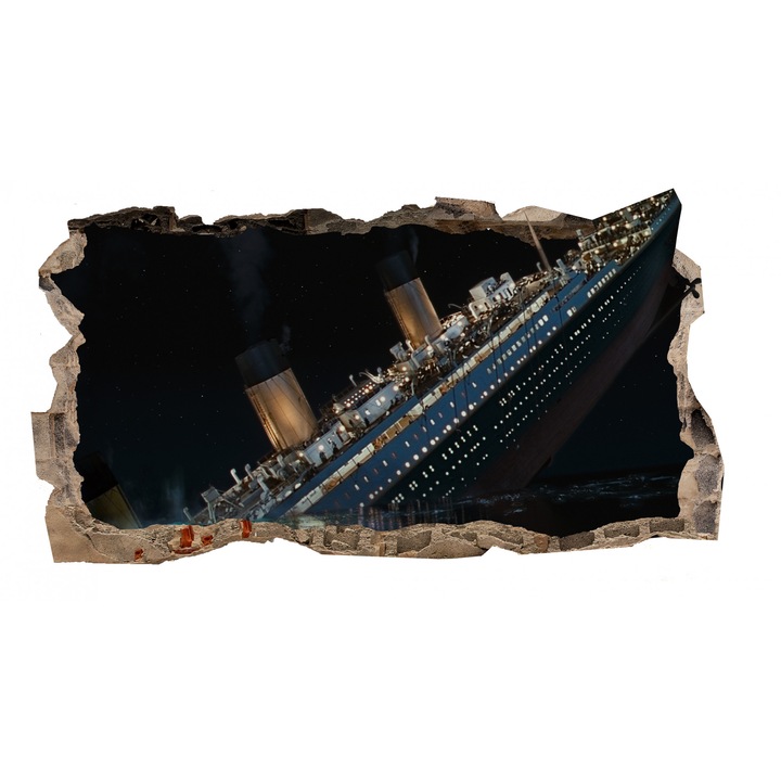 Startonight 3D Fotótapéta Titanic, világít a sötétben, 150 x 82 cm