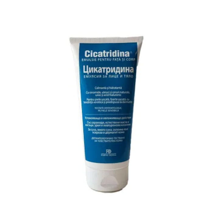 Cicatridina Emulsie pentru fata si corp, 180 ml