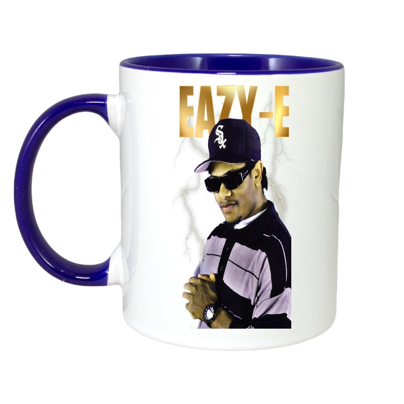 Cana Eazy-E - Striped Shirt, Cri-Flo, Ceramica, 330ml. Maner si